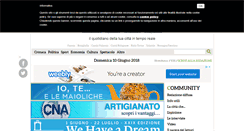 Desktop Screenshot of faenzanotizie.it