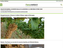 Tablet Screenshot of faenzanotizie.it